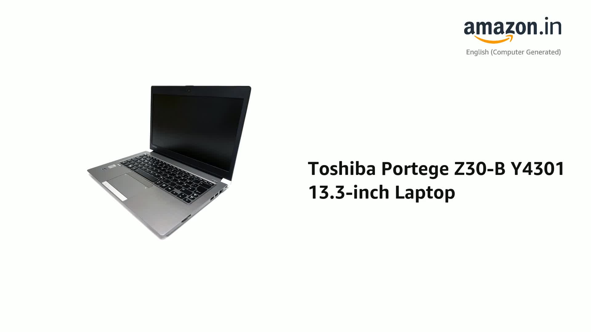 Toshiba Portege Z30-B Y4301 13.3-inch Laptop (Intel Core i7-5500U